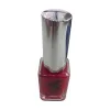 Red nail polish bottle is fashionable, color-changing, long-lasting and lustrous, a must-have for manicures Item Picture